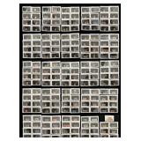 Italy used and some mint collection on 102b cards,