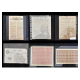 1 sheet of 300 Latvia 5 KAP 1918 on Map, 1 sheet o