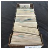 Dealer's wholesale lot, hudreds of stamps in glass