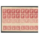 Mauritius 1847 - 1858, #1 / #2, a REPRODUCTION she