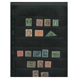 Canada - Provinces 1860 - 1887, a MNH / MH and use