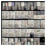 India, used collection on Stock sheets and Album p