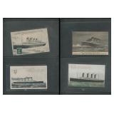 Topical - Titanic picture postcards, a group of fo