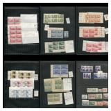 Canada, small collection of better plate blocks wi