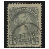 Canada Large Queen Pawnbroker variety vf-f, CDS Ot