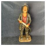 Firefighter Vintage Statue