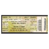 Bachman & Turner Unused Concert Ticket Stub