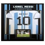 Lionel Messi Signed Argentina 2022-23 No. 10 Home