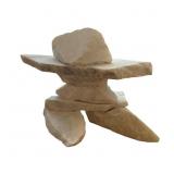 J. Manning (Iqaluit) Certified Inuit Inukshuk Ston