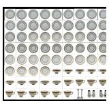 Monumental Wedgwood Neoclassical Gilt Dinner Servi