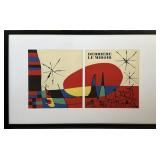 Joan Mirï¿½ 'Derriï¿½re Le Miroir No. 231' - Original