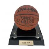 NBA Miami Heat 2000-2001 Autgraphed Spalding Baske