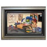 Michael Godard Da Vinci's Window 2015 Signed Hand-