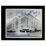 Maple Leafs Gardens Signed by 11 Former Leaf Goali