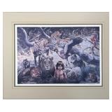 Gregory Perillo - The Peaceable Kingdom - Signed L