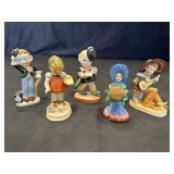 Ceramic Japanese Figurines
