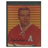 Vintage Bernie 'Boom Boom' Geoffrion Original Sign