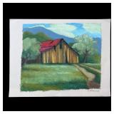 R.J. Richard Vander Meer Canadian Original Pastel