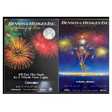 Pair of Benson & Hedges Inc. Symphony of Fire Onta