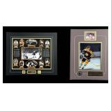 Bobby Orr Boston Bruins NHL Memorabilia Display Pa