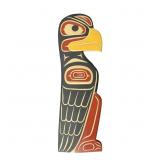 V. Bird 'Eagle' - Monumental Signed Northwest Coas