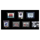 7-Piece NHL Hockey Memorabilia Collection - Johnny