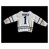 Johnny Bower Signed Toronto Maple Leafs No. 1 Star