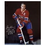 Jean Bï¿½liveau Montreal Canadiens Signed & Multi-In