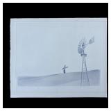 Roy Elwin Tomilson 'Goshawk' Pencil-Signed Limited