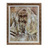 Victor Zag's 'Tallit' Original Judaica