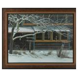 Robert Bateman's 'Birdfeeders' Original