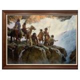 Howard Terpning (American, b. 1927) The Force of N
