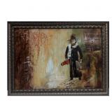 Victor Zag's 'The Religious Man' Original Judaica