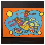 Karl Burrows' 'Shaman Rides Thunderbird' Original