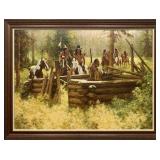 Howard Terpning 'Abandoned' Signed Limited Edition