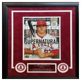 Mike Trout Signed 'The Supernatural' Sports Illust