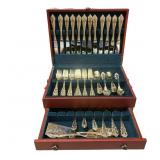 Wallace Antique Baroque 24K Gold-Plated 80-Piece F