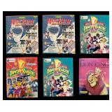 1990s Vintage Sticker Album Collection - 6 Panini