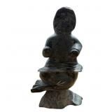 Simon Uttaq (Taloyoak) Sedna on Base Inuit Sculptu