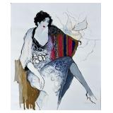 Itzchak Tarkay (Israeli, 1935-2012) Reverie, 1994