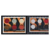 2000-01 Topps Heritage The Original Six /55 Pair -