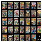 Vintage 74-Piece Bronze Age Comic Books & Magazine