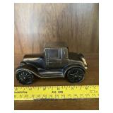 Vtg. Bank Issued Coin Bank with Key