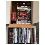 Lot of VHS & DVDs