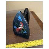 Cast Iron, Hand Painted Iron