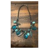 Stone & Bead Necklace