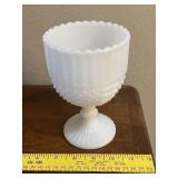 Milk Glass Compote
