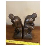 Bookends- The Thinker