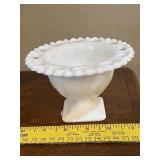 Milk Glass Pedestal Dish