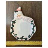 Snowman Trinket Dish